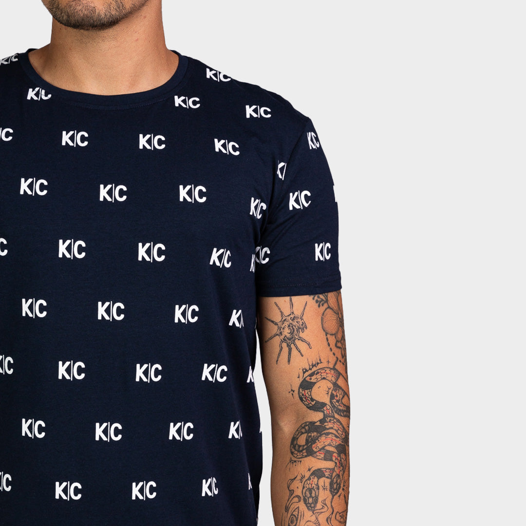 T-Shirt All Over Print KC casual para Hombre