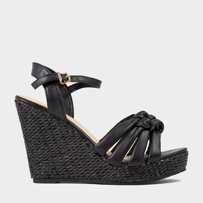 Helena Knot Wedge Plataforma Para Mujer