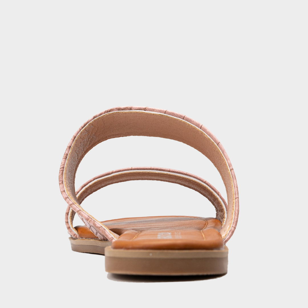Sandalia Flat Para Mujer